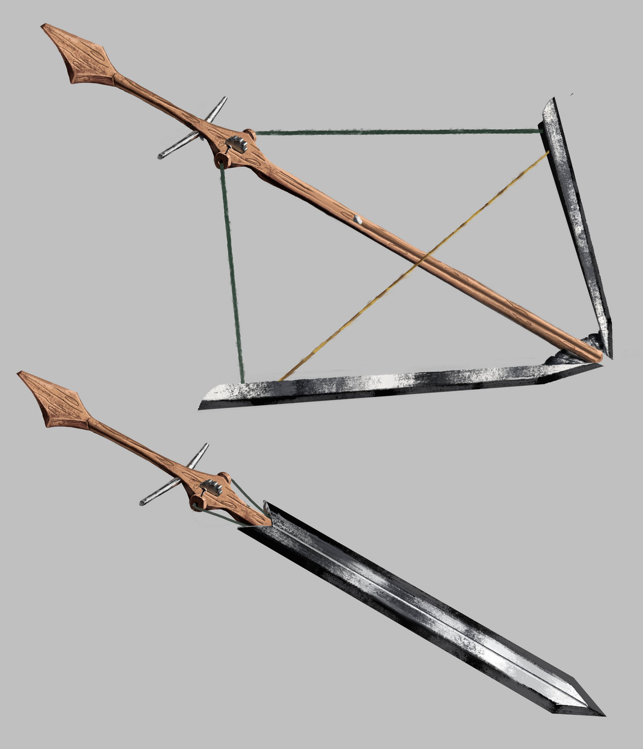 Crossword weapon design by Jocourt on DeviantArt