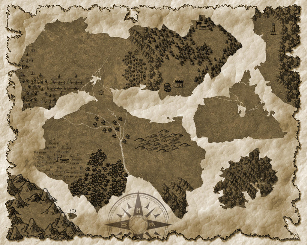 Map by Issy-art on DeviantArt