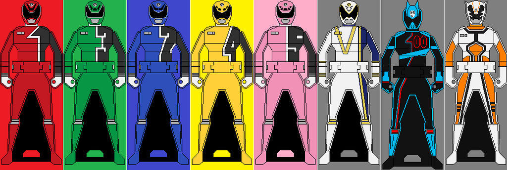 Power Rangers SPD / Dekaranger Ranger Keys by DaviGamerXP on DeviantArt