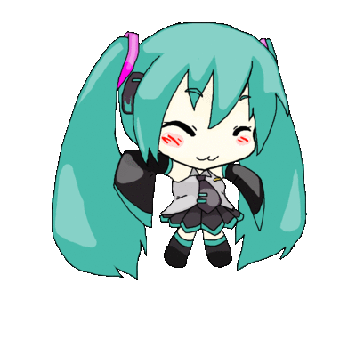 Chibi Hatsune Miku by something baka on DeviantArt