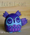 Argyle Owl Mini Fig by fuish