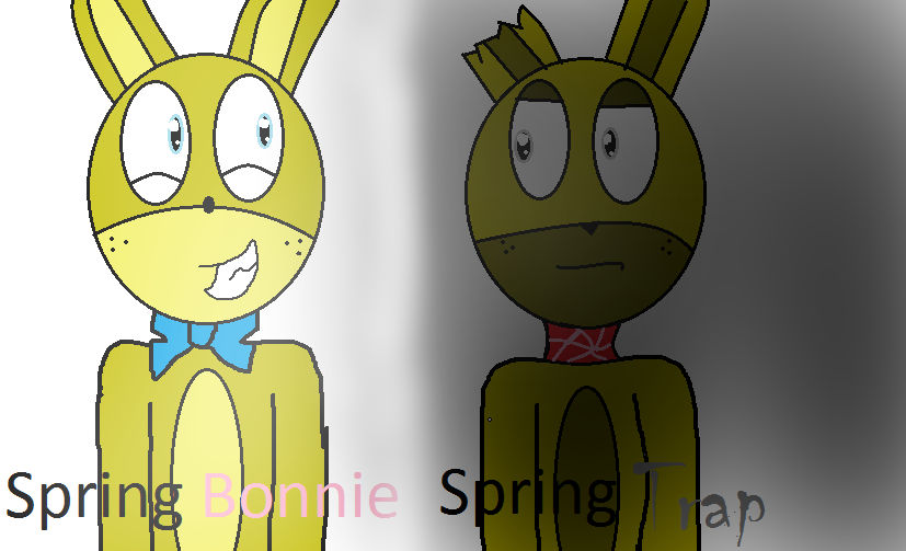 springtrap y spring bonnie by RubyLard123 on DeviantArt