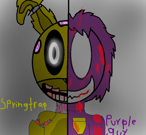 Springtrap/Purple guy by RubyLard123 on DeviantArt