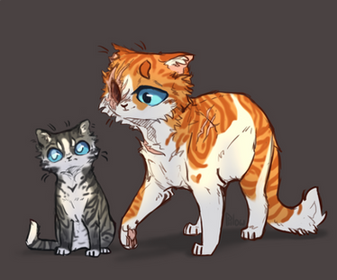 Brightheart and Jaypaw