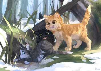 fox hunting by GrayPillow