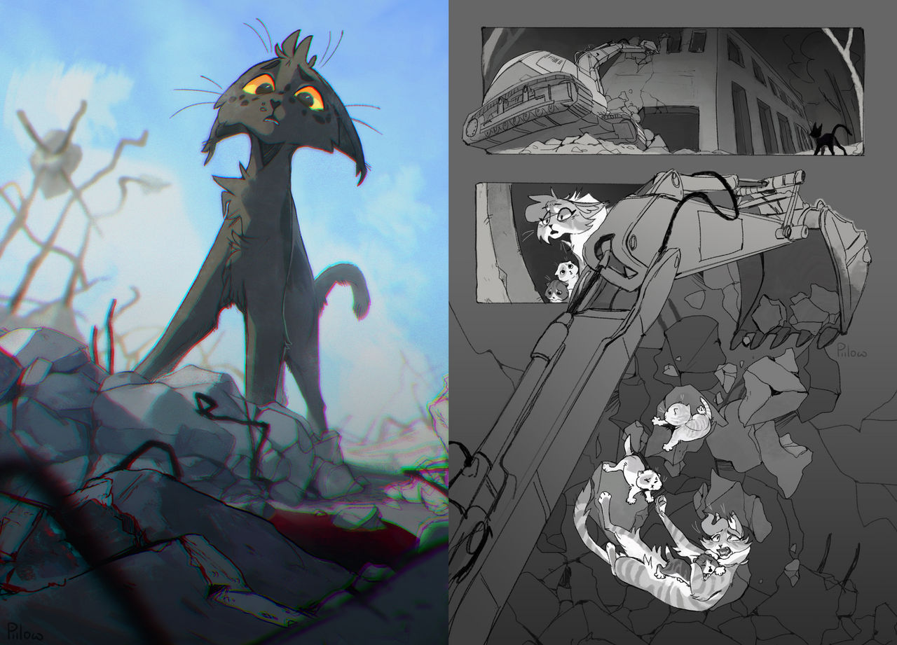 Storm's death (TW: BLOOD +sad ) by GrayPillow on DeviantArt