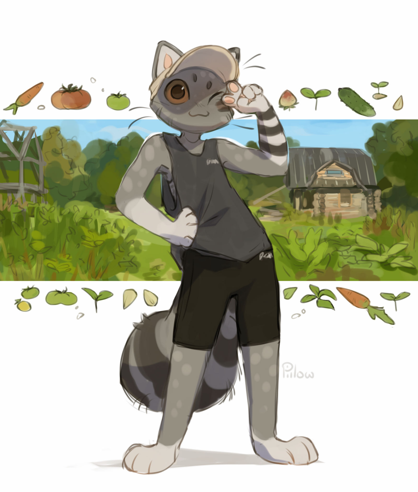 vegetable garden time by GrayPillow on DeviantArt