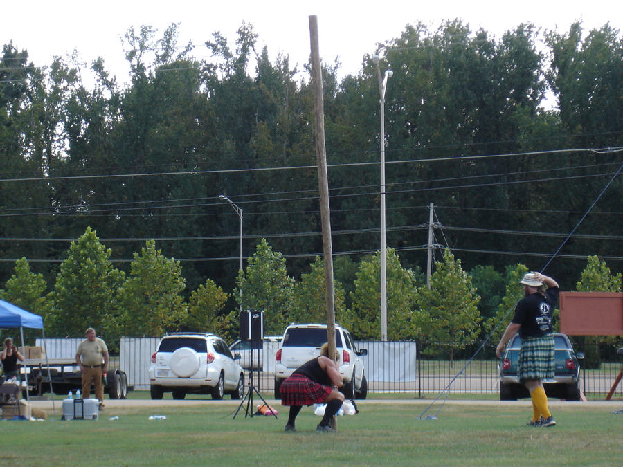 The caber toss 3