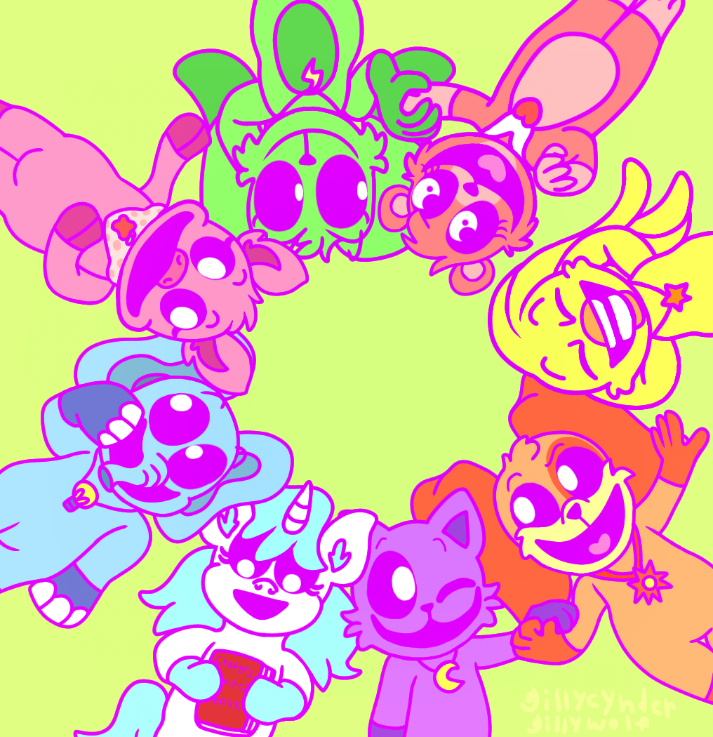 Smiling Critters Ripple Riptide The Smiling Critters by gillycynder13 on DeviantArt