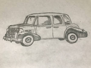 Antique Car (50 Things to Draw)