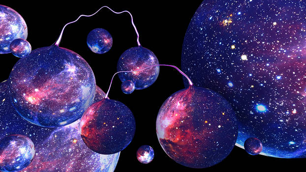 Multi Universes connected with wormholes