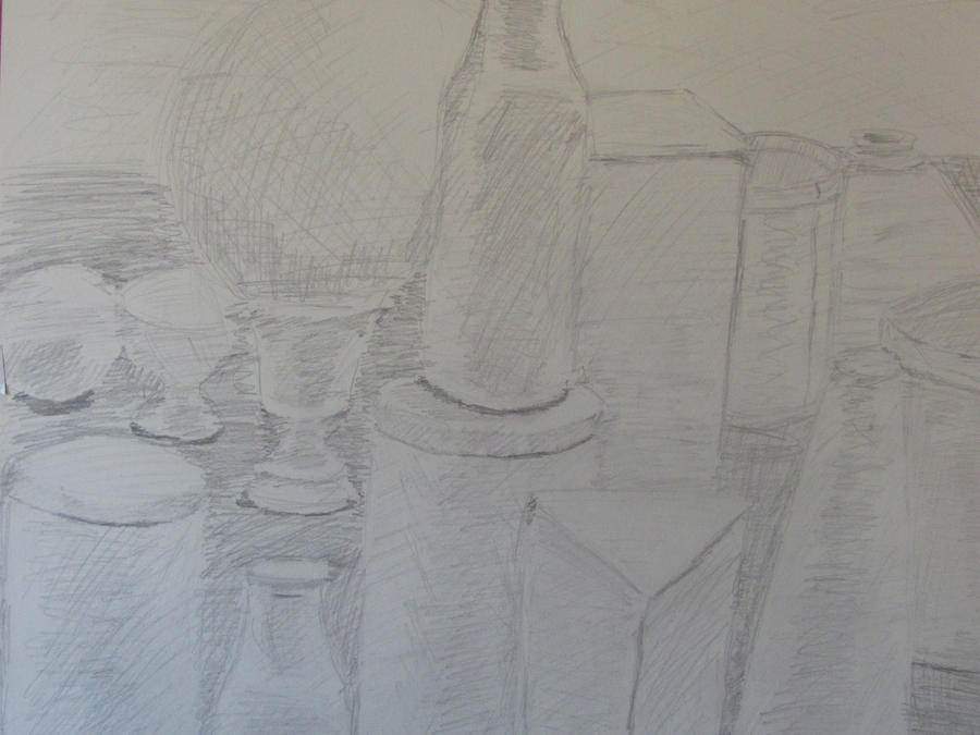Value drawing in graphite by propagandanator on DeviantArt