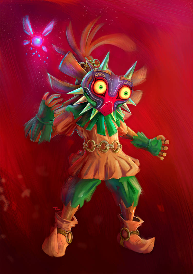 Zelda: Majora's Mask - Skull Kid by Advent-Hawk on DeviantArt