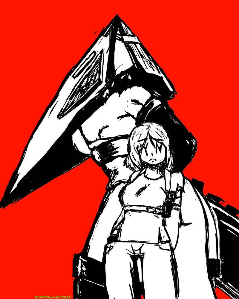 Pyramidal Female Figure Pyramid head female by MayreRayne on DeviantArt