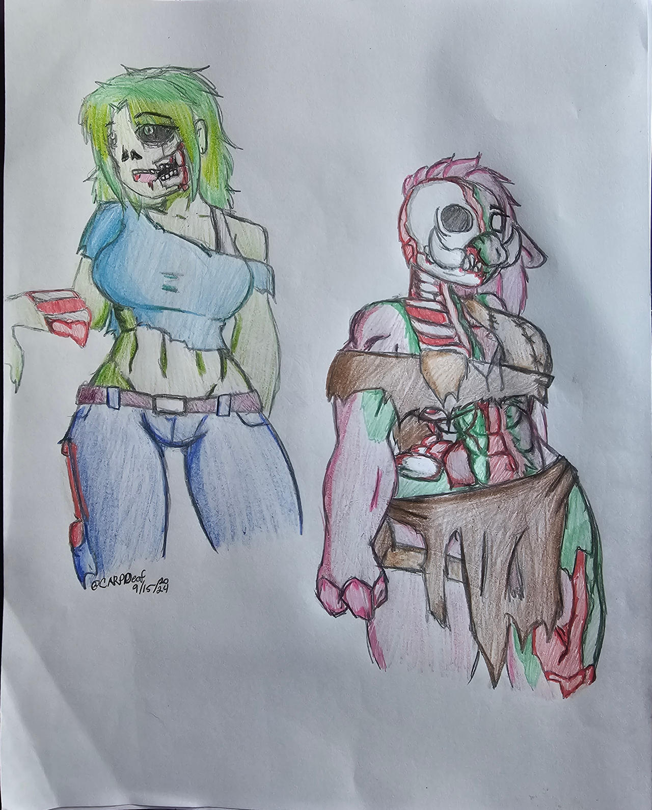 Deviantart Vendant Zombie Zombie and Zombie Pigwoman by MayreRayne on DeviantArt