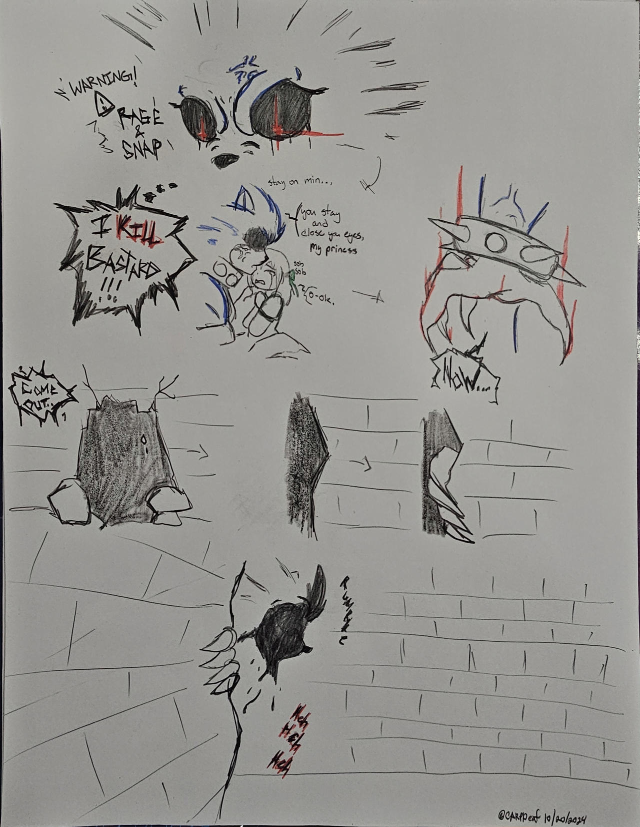 Sonic Exe female -RAGE! 5 by MayreRayne on DeviantArt