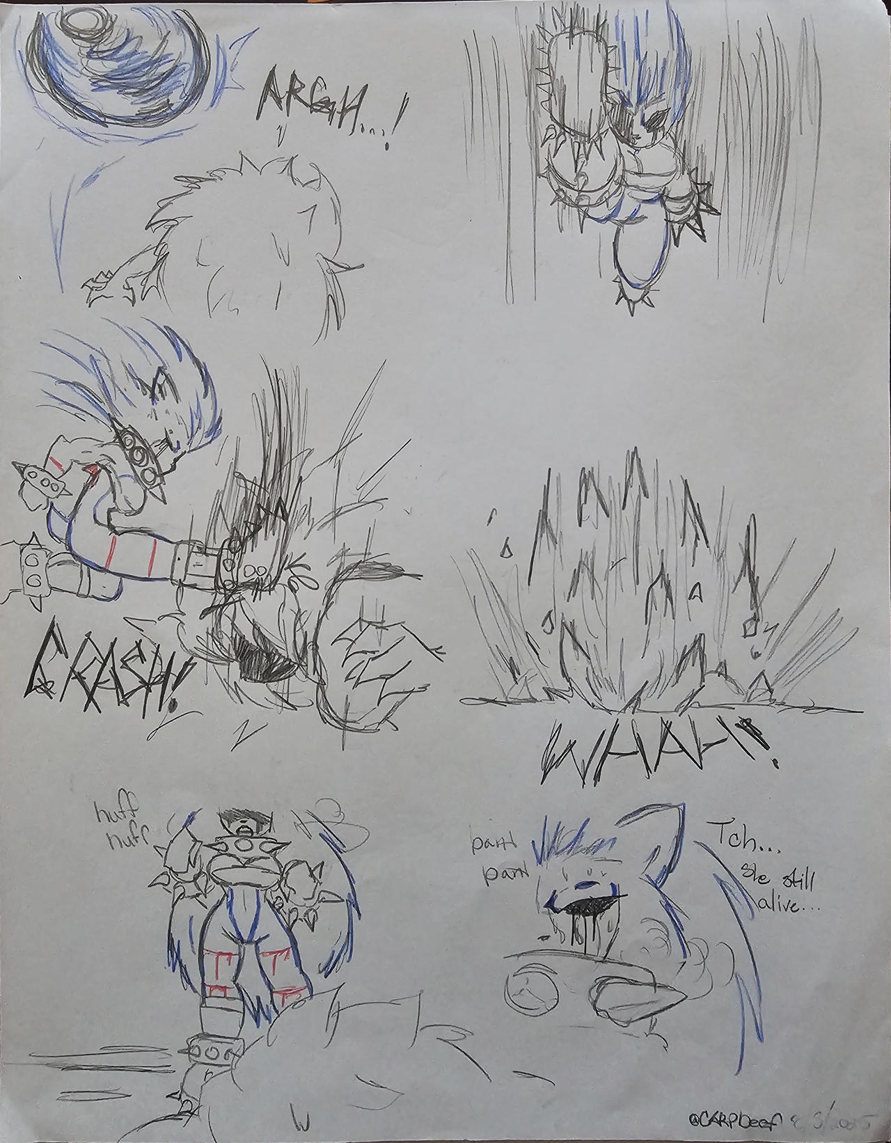 Sonic exe F. VS Shiden - pg 67 by MayreRayne on DeviantArt