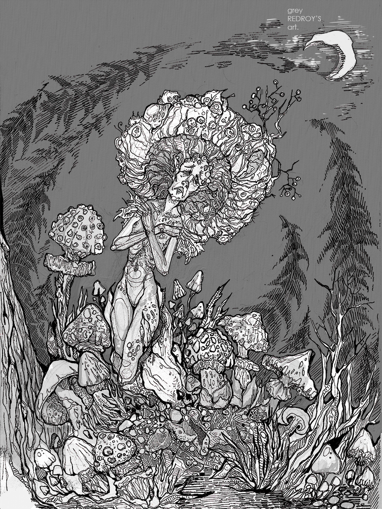 The Pale Toadstool by greyredroy on DeviantArt