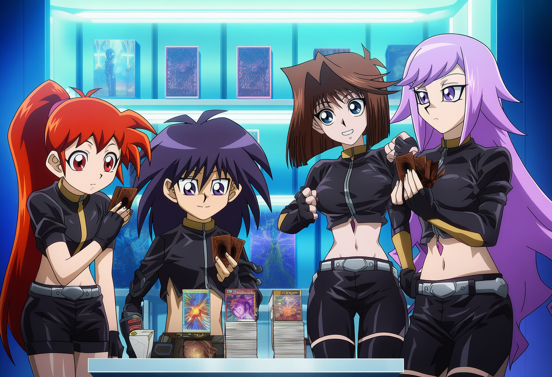 Lara Tea mokuba lara tea Clarie team biker at card shop by reinastar2 on DeviantArt