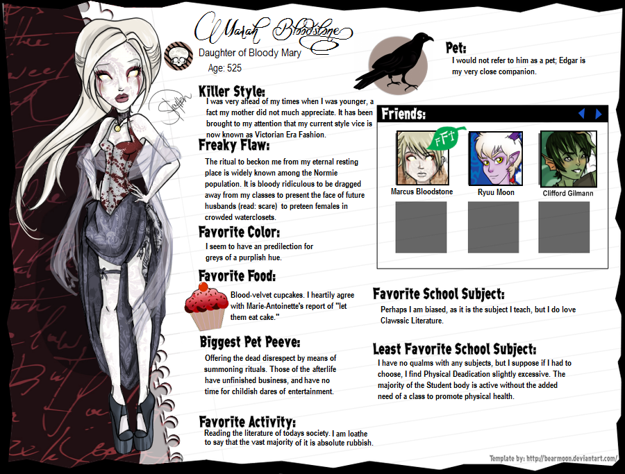 Marah Bloodstone Bio