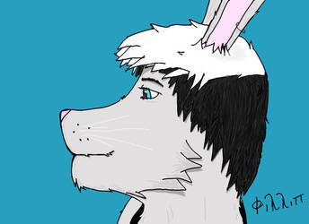 GIMP Rabbit Drawing