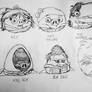 Angry Birds Star Wars III - Characters pt 1 fanart