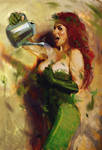 POISON IVY SKETCH by nachomolina