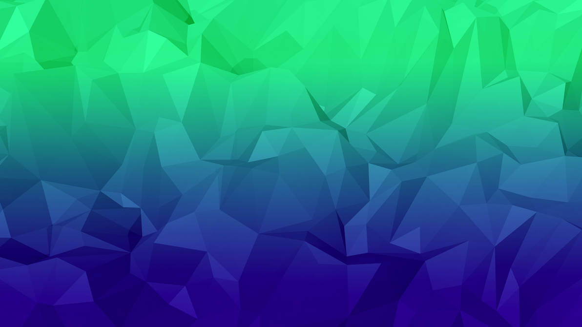 Blue-Green Low Poly Wallpaper by nordicstew on DeviantArt