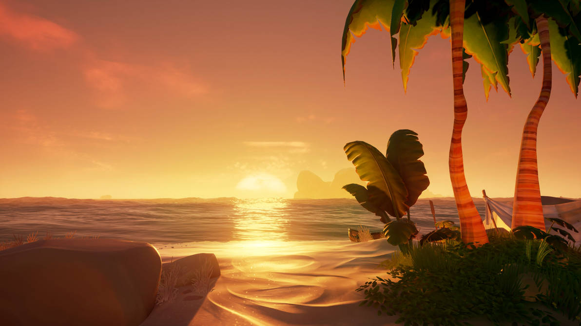 Sea of Theves Sunset by FreyaPasSiFolle on DeviantArt