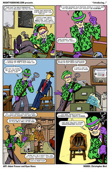 Riddler Comic