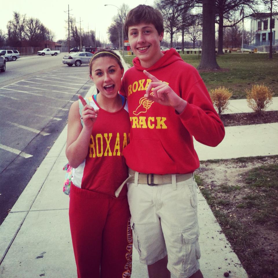 First Track meet.(: