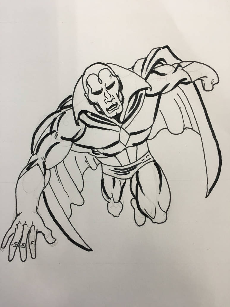 Vision - Draw the Marvel Way by emmdot5 on DeviantArt