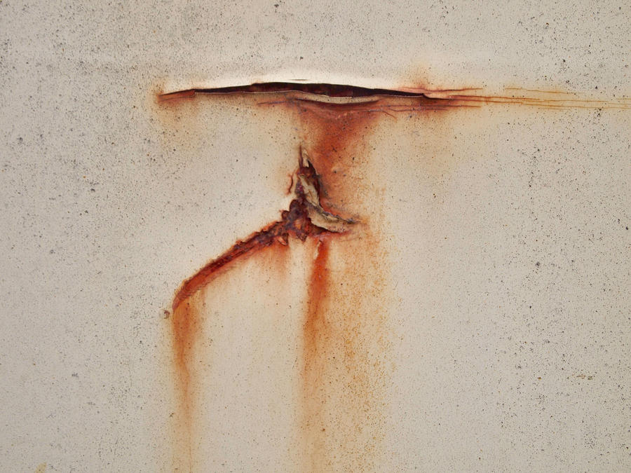 Cracks and rust