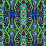 Finials and Tendrils repeated by PeriwinklePaisley
