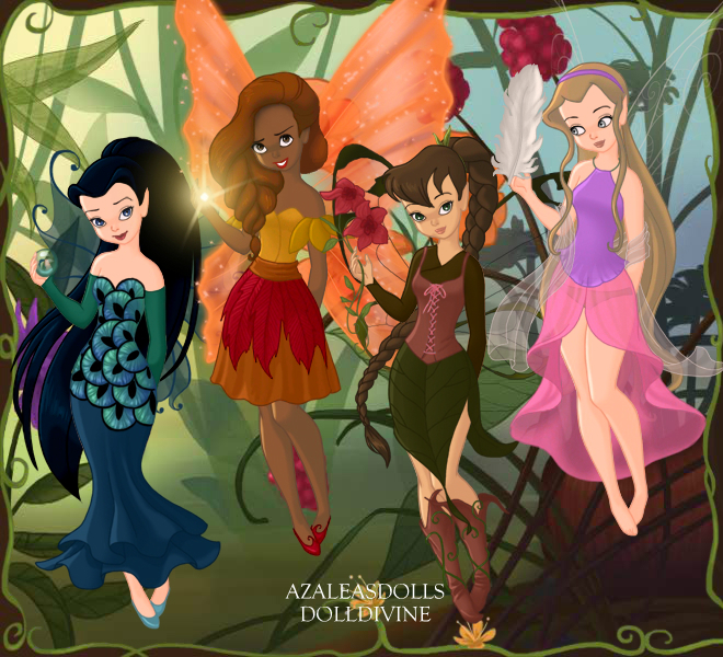 Mulan Dark-Fairy-Azaleas-Dolls by InvisibleDorkette on deviantART