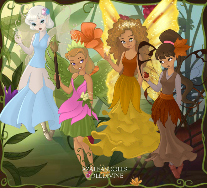 The Big Four Fairytale-Scene-Maker-Azaleas-Dolls by InvisibleDorkette on  DeviantArt