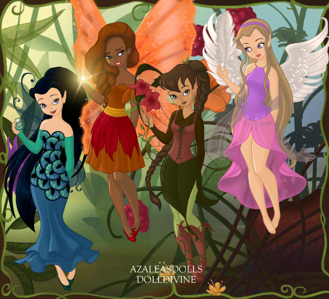 The Big Four Fairytale-Scene-Maker-Azaleas-Dolls by InvisibleDorkette on  DeviantArt