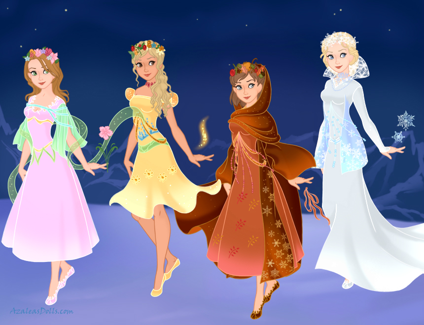 Snow Queen Elsa by A1r2i3e4l5 on DeviantArt  Anime dress, Azalea dress up,  Barbie gowns