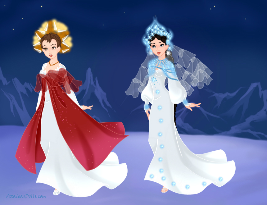 AzaleasDolls SnowQueenScene - Disney Princesses 2 by CheshireScalliArt on  DeviantArt