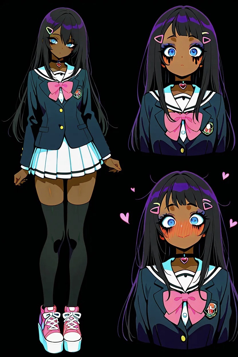 Anonymous Emo Emo Gal - Alpha Version 3.0 by RyokoNakao7 on DeviantArt