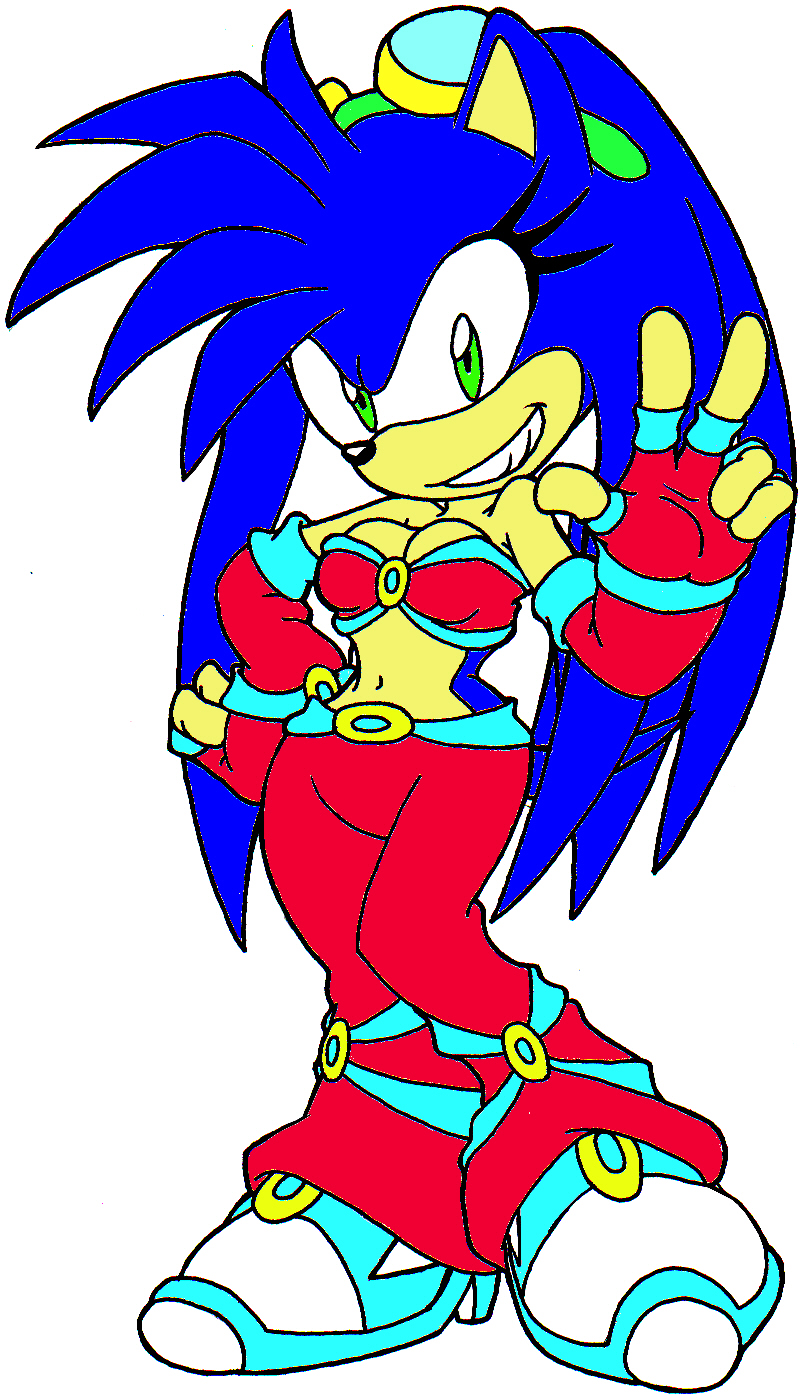 Becky The Hedgehog Colored