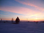 Iowa Winter Sun Set by aaron7-13