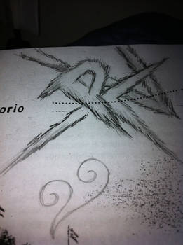 Pierce the veil logo doodle