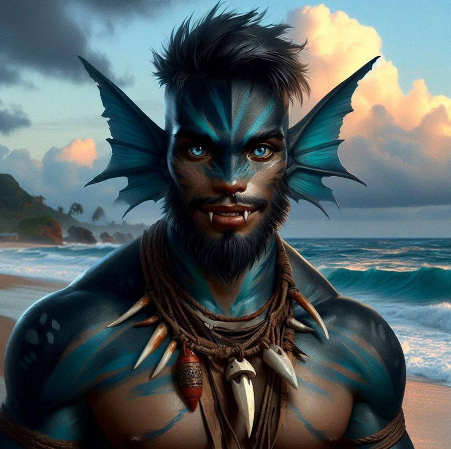 Merfolk Man by UndeadMadhatter on DeviantArt