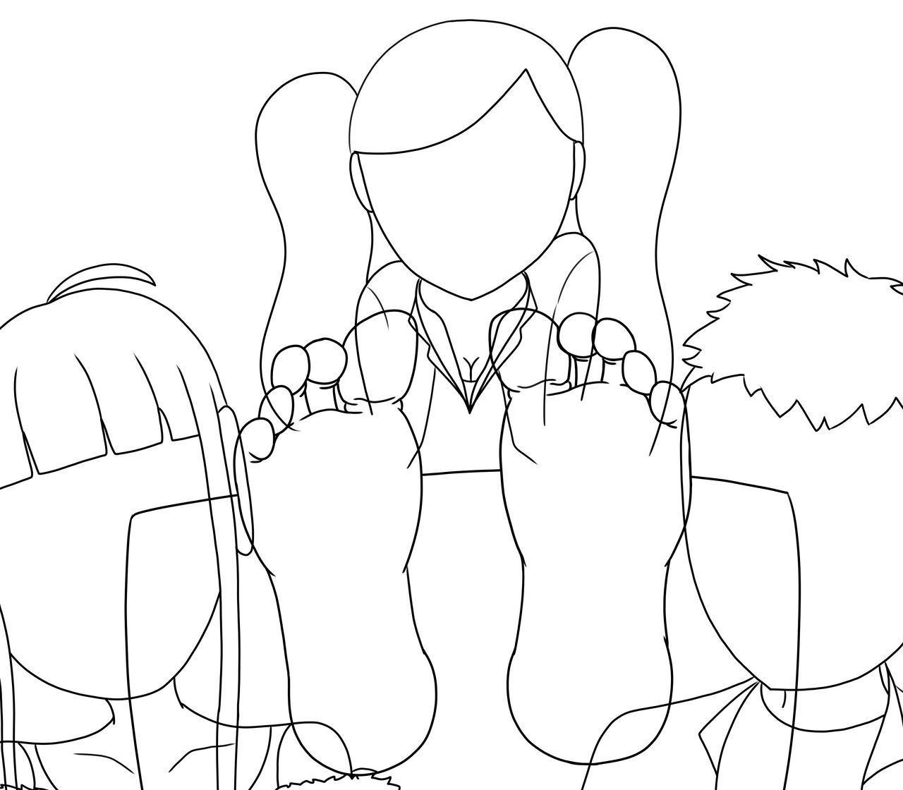 Ann Tickle Torture (WIP) by theNeetFreek on DeviantArt