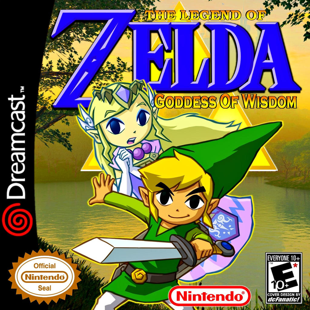 The Legend Of Zelda Godess Of Wisdom Front Cov