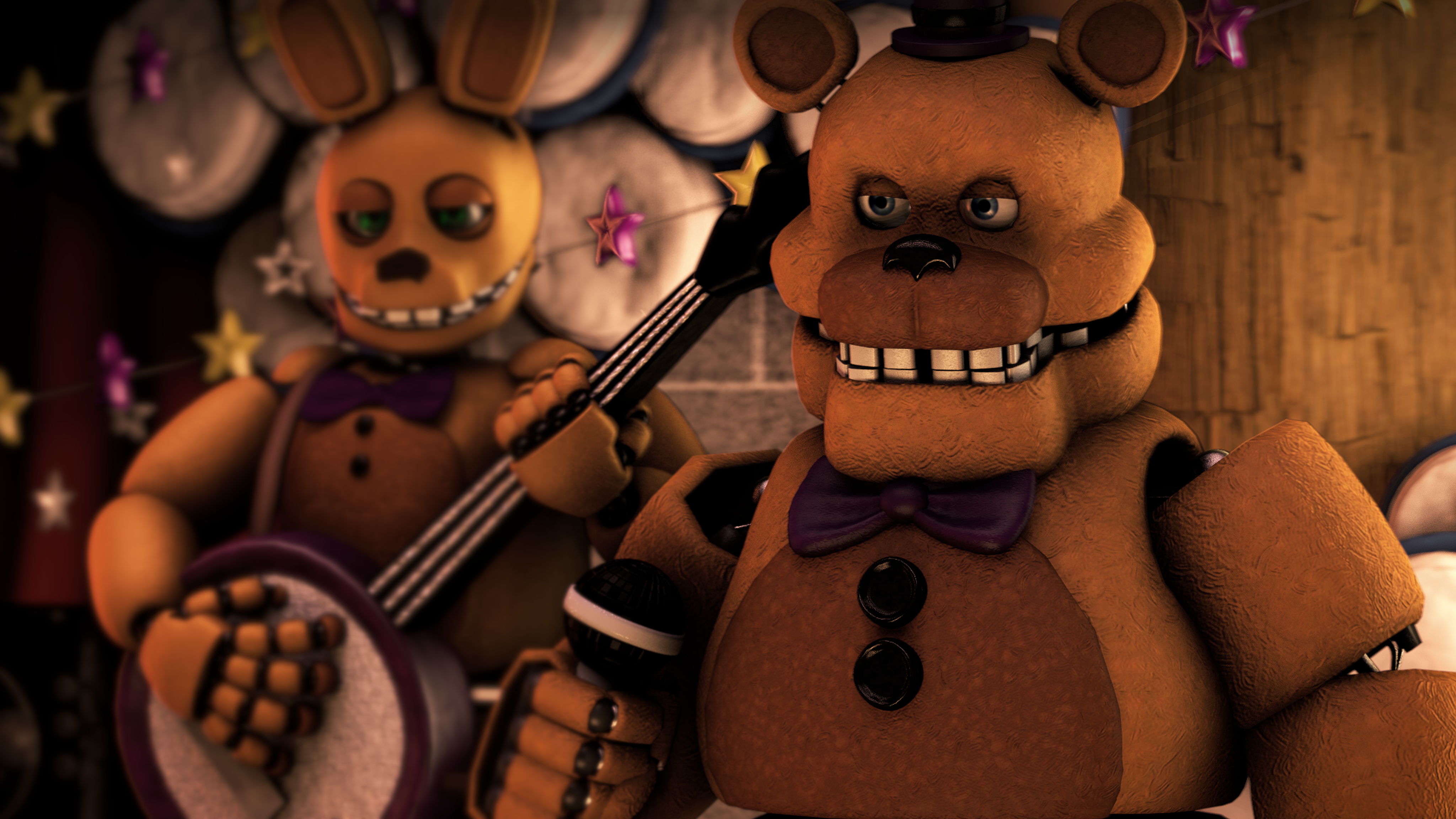 ArtStation - Fredbear's Family Diner prologue Fredbear