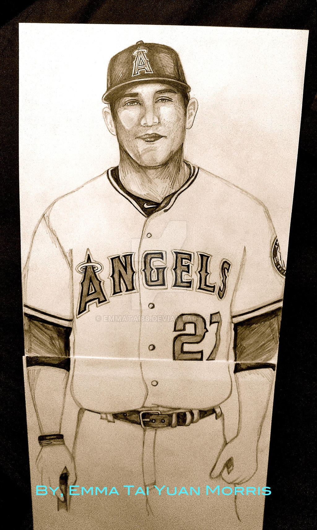 Mike Trout Artwork