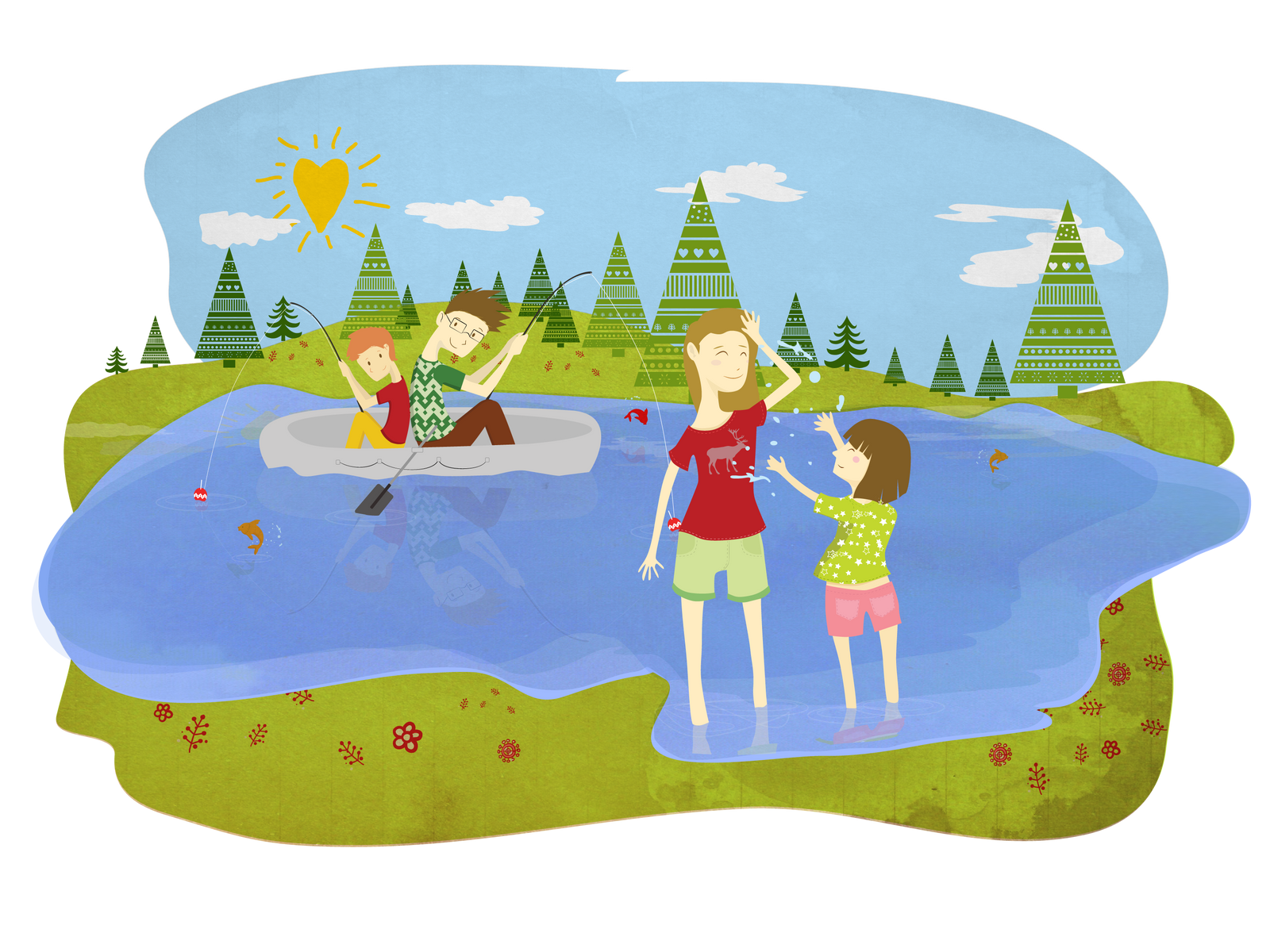 Dia de Pesca by Ale-Clover