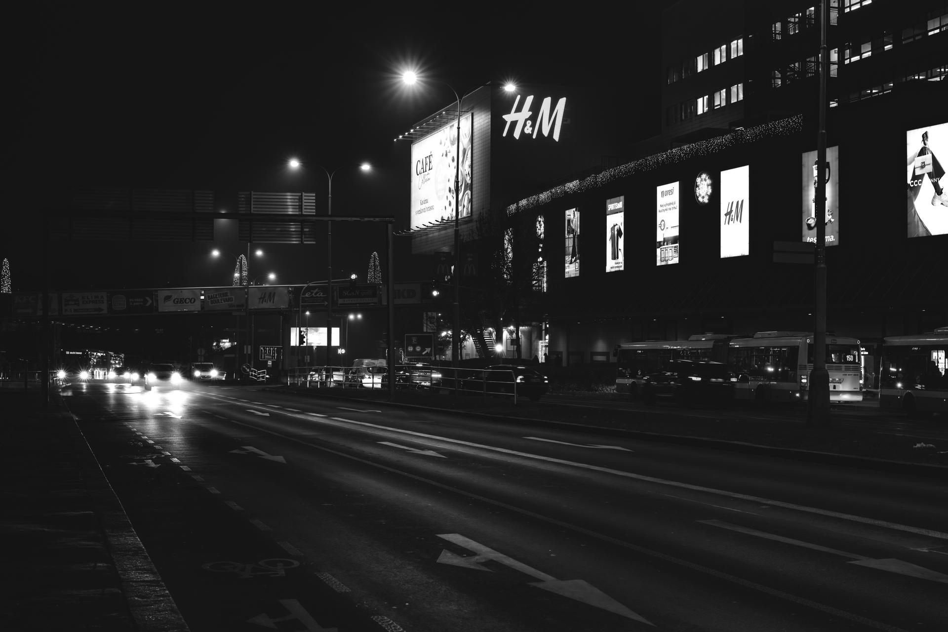 Mall, road, lights (2) by OlegsVeramejs on DeviantArt